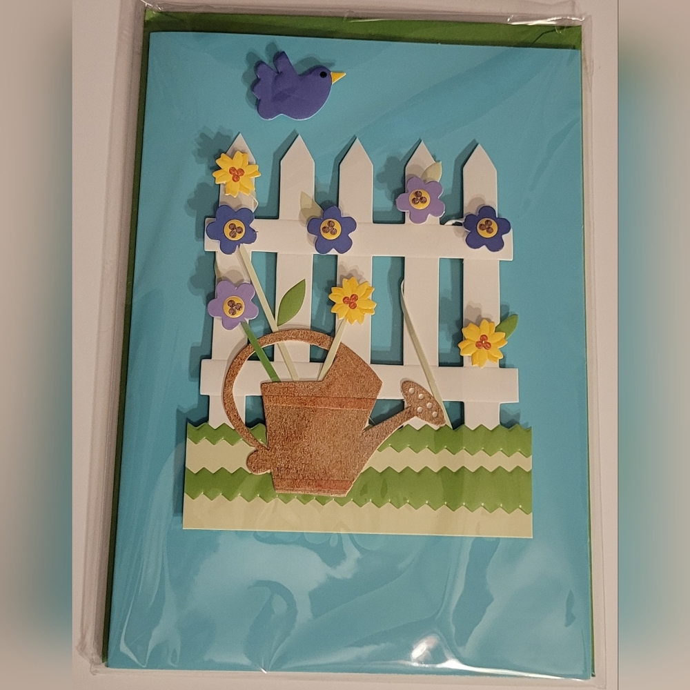 THINKING OF YOU GREETING CARD Garden Fence